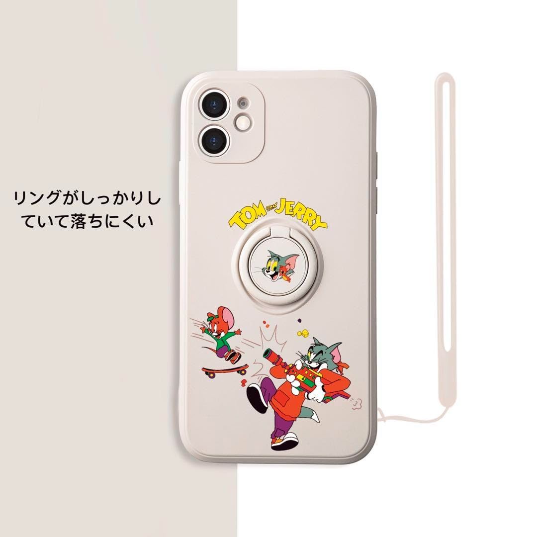 特価セール】ケース Max リング付きスマホケース ストラップ付き  