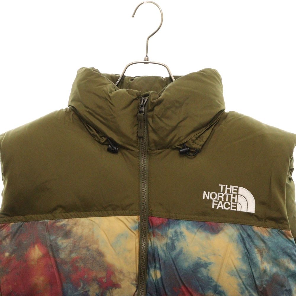 ザノースフェイス　ヌプシダウンベスト タイダイ THE NORTH FACE (ザノースフェイス) タイダイ総柄 ノベルティーヌプシ
