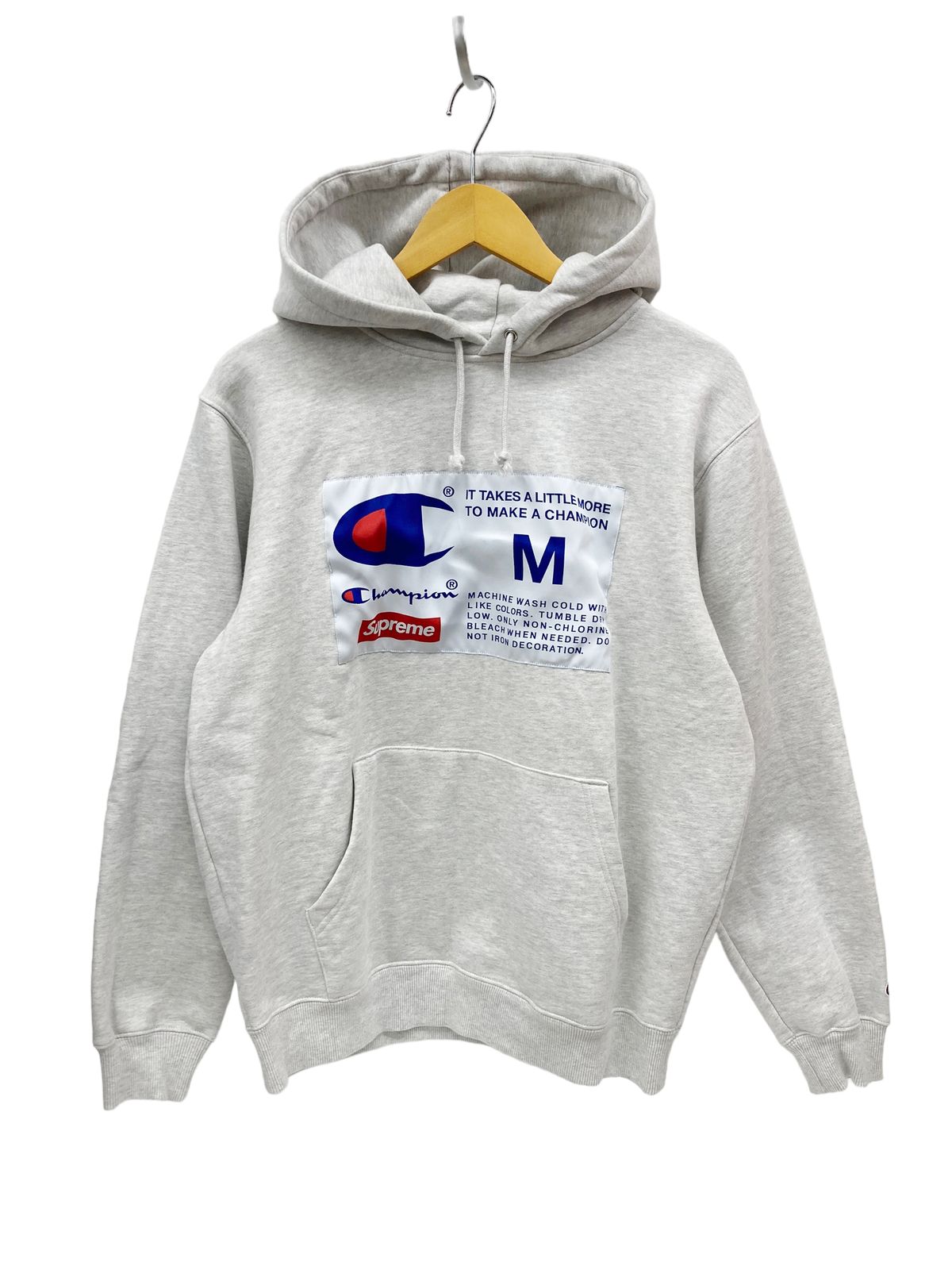 SUPREME シュプリーム 18AW×Champion Label Hooded チャンピオン