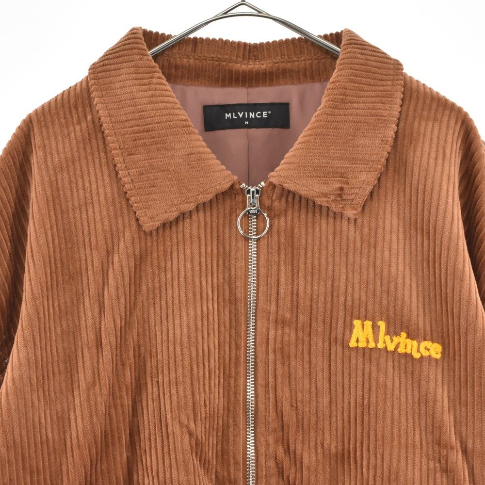 MLVINCE (メルヴィンス) Corduroy ZIP JACKET コーデュロイジップアップジャケット ブラウン - メルカリ