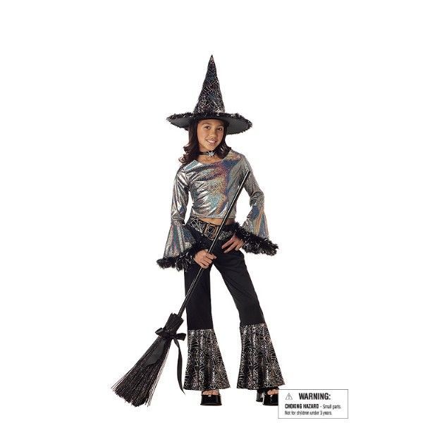 HIP WITCH　魔女　魔法使い　衣装、コスチューム M　子供女性用　コスプレ