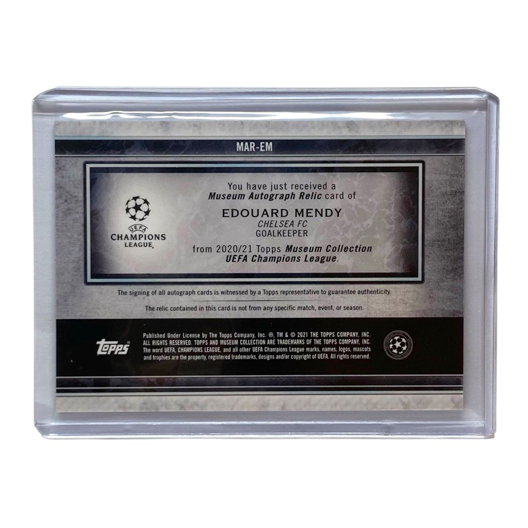 TOPPS サッカーカード MUSEUM COLLECTION EDOUARD MENDY CHELSEA 15/25 #51 送料無料 中古 IT2 TOPPS サッカーカード MUSEUM COLLECTION EDOUARD MENDY CHELSEA