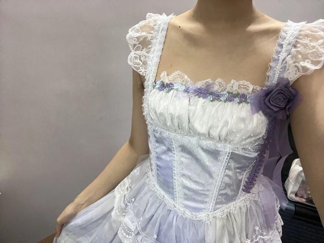 韓嬢】ゴスロリ・ロリータドレス 上下セット 森ガール 姫様