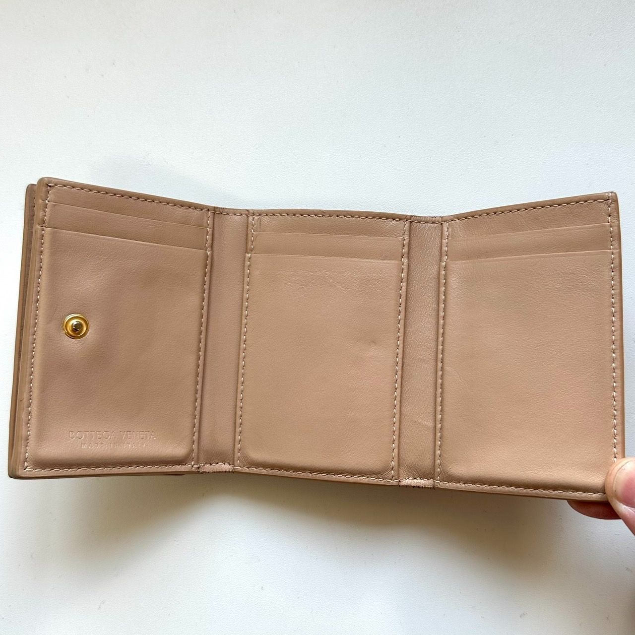 ボッテガヴェネタ BOTTEGA VENETA 三つ折り財布 イントレー
