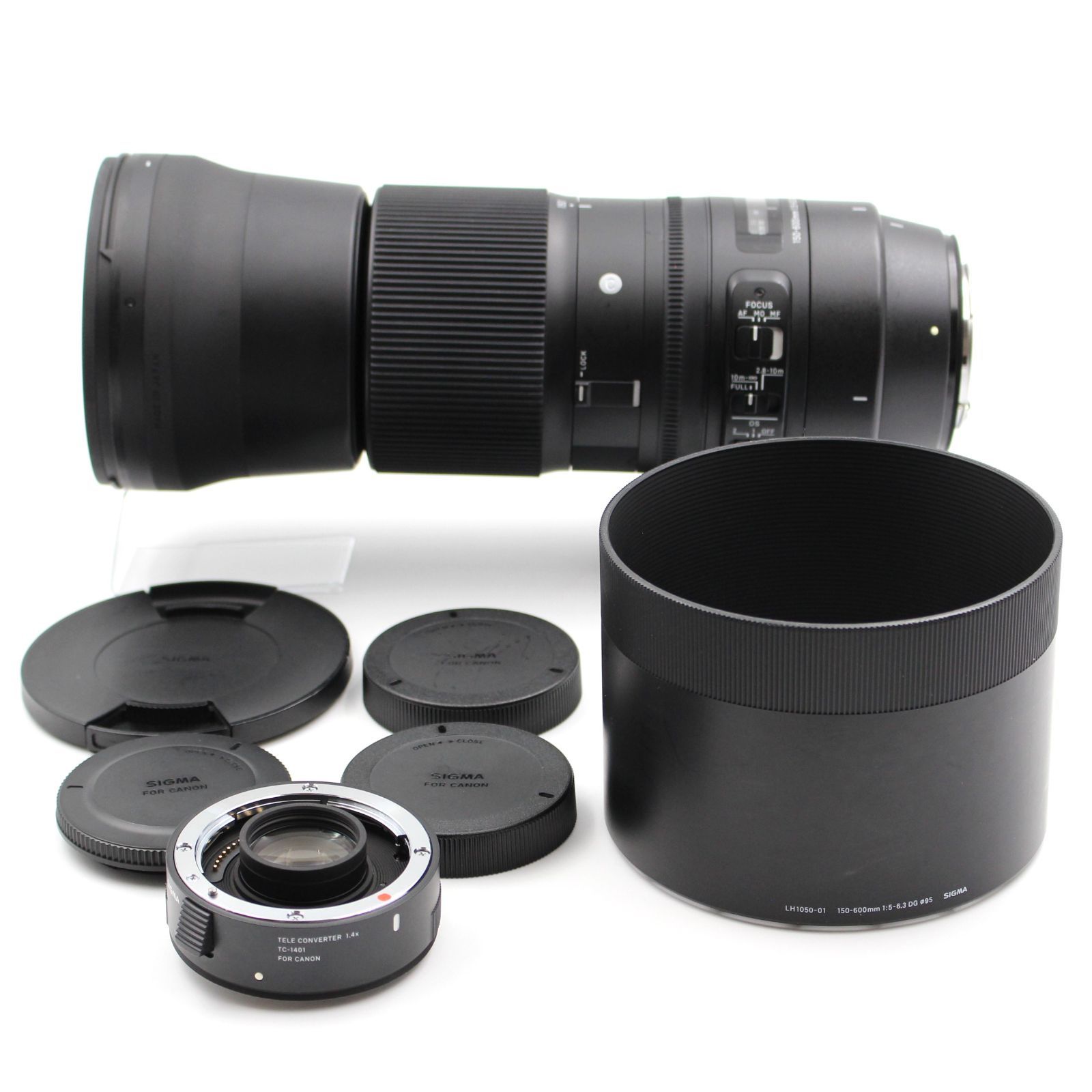 ■良品■ SIGMA EFマウント 150-600mm F5-6.3 DG OS HSM テレコン バーター ×1.4