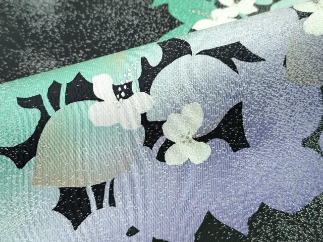 草文花入 (三上 亮) 未使用 新品同様 小山路窯】和紙染面取花文花入 [UCA004] 焼き物 やきもの 花瓶