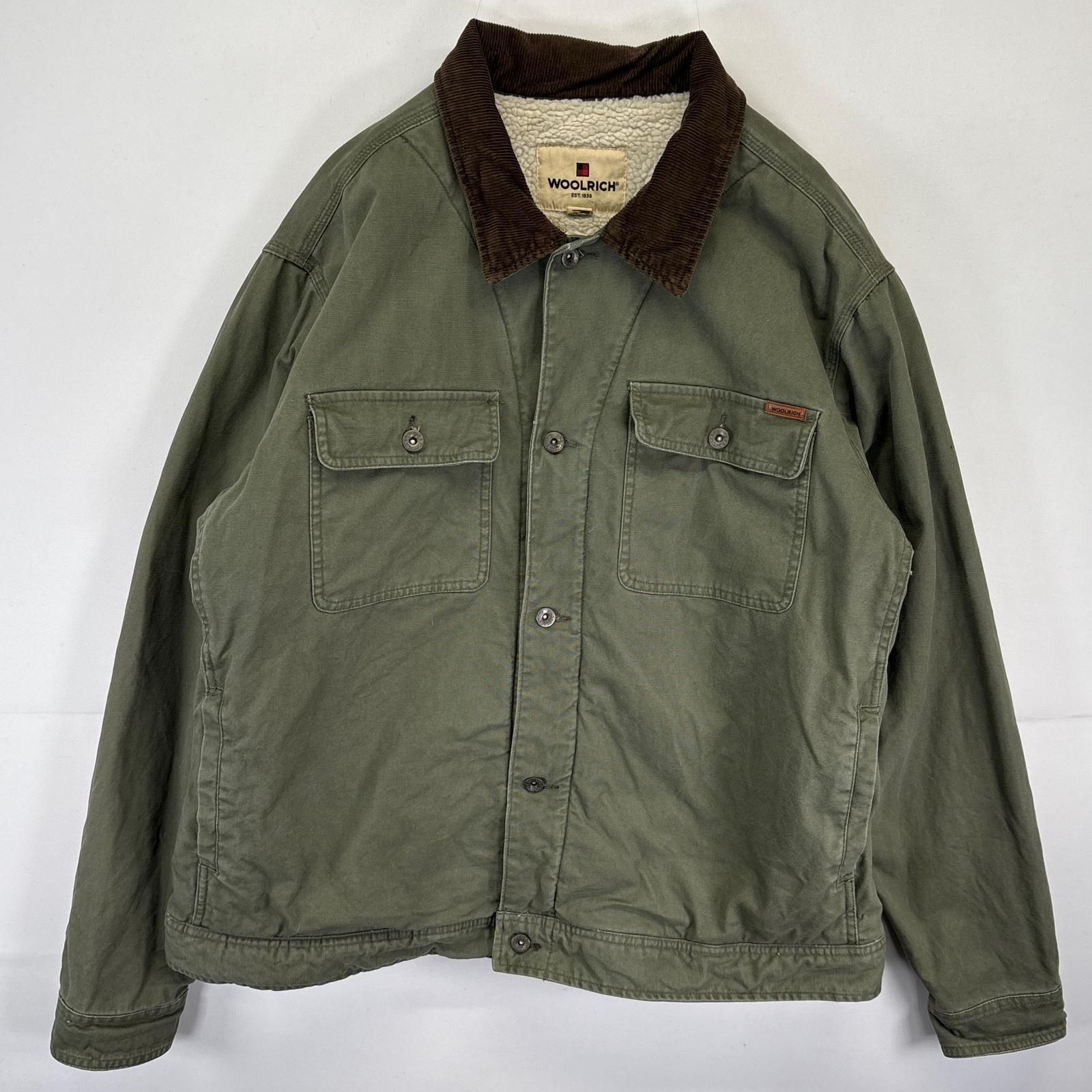 古着 ウールリッチ WOOLRICH ワークジャケット ダック ボア
