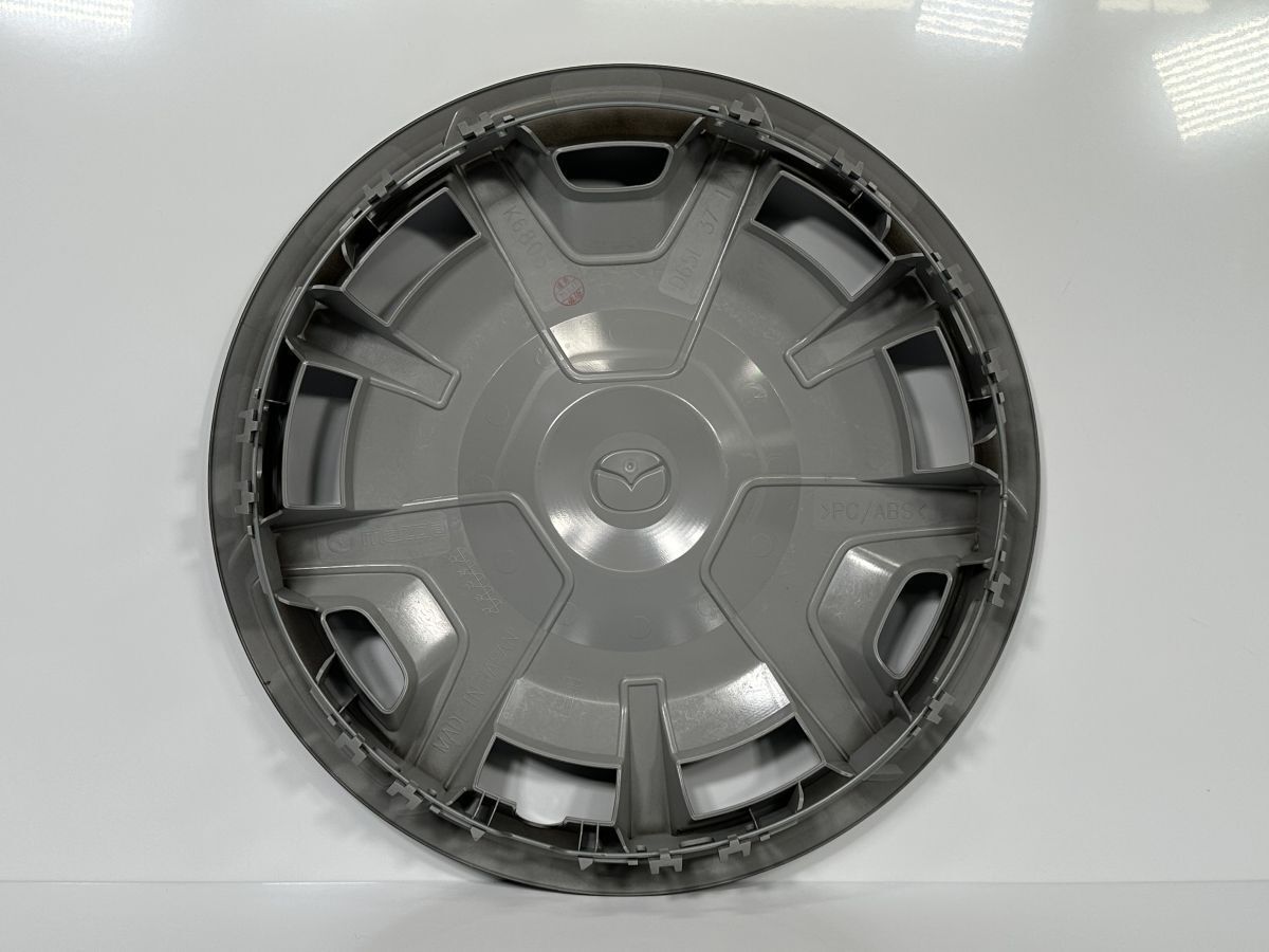 MAZDA2 純正 ホイールキャップ ブラック×シルバー ホイールキャップ