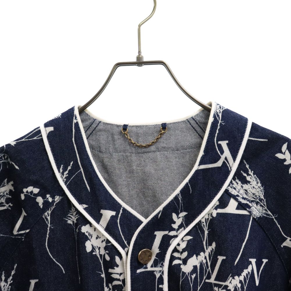 LOUIS VUITTON (ルイヴィトン) 20AW LVリーフデニムベースボール半袖