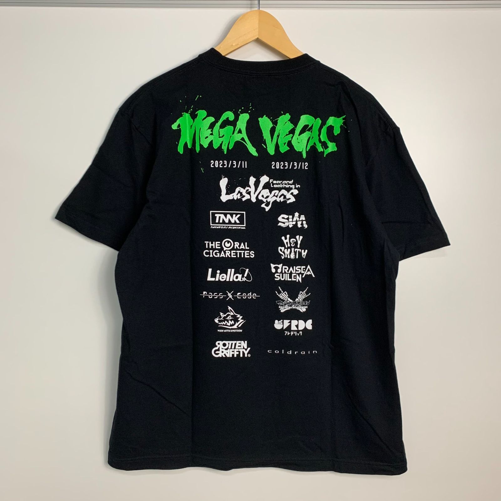 美品 Fear, and Loathing in Las Vegas MEGAVEGAS 2023 T-SHIRTS