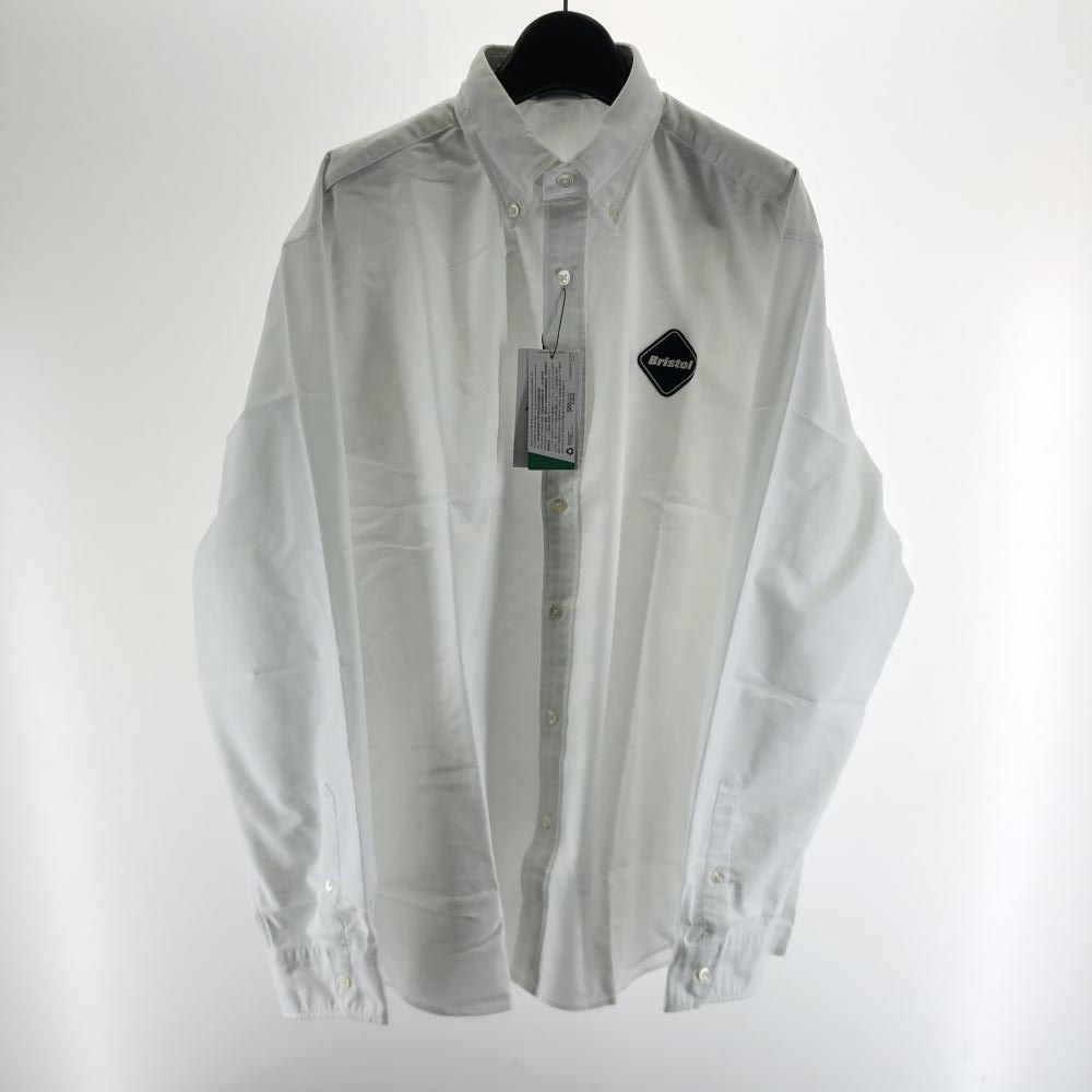 【新品】 F.C. Real Bristol 長袖シャツ ホワイト Bristol ホワイト 長袖シャツ Bristol 長袖カットソー ホワイト