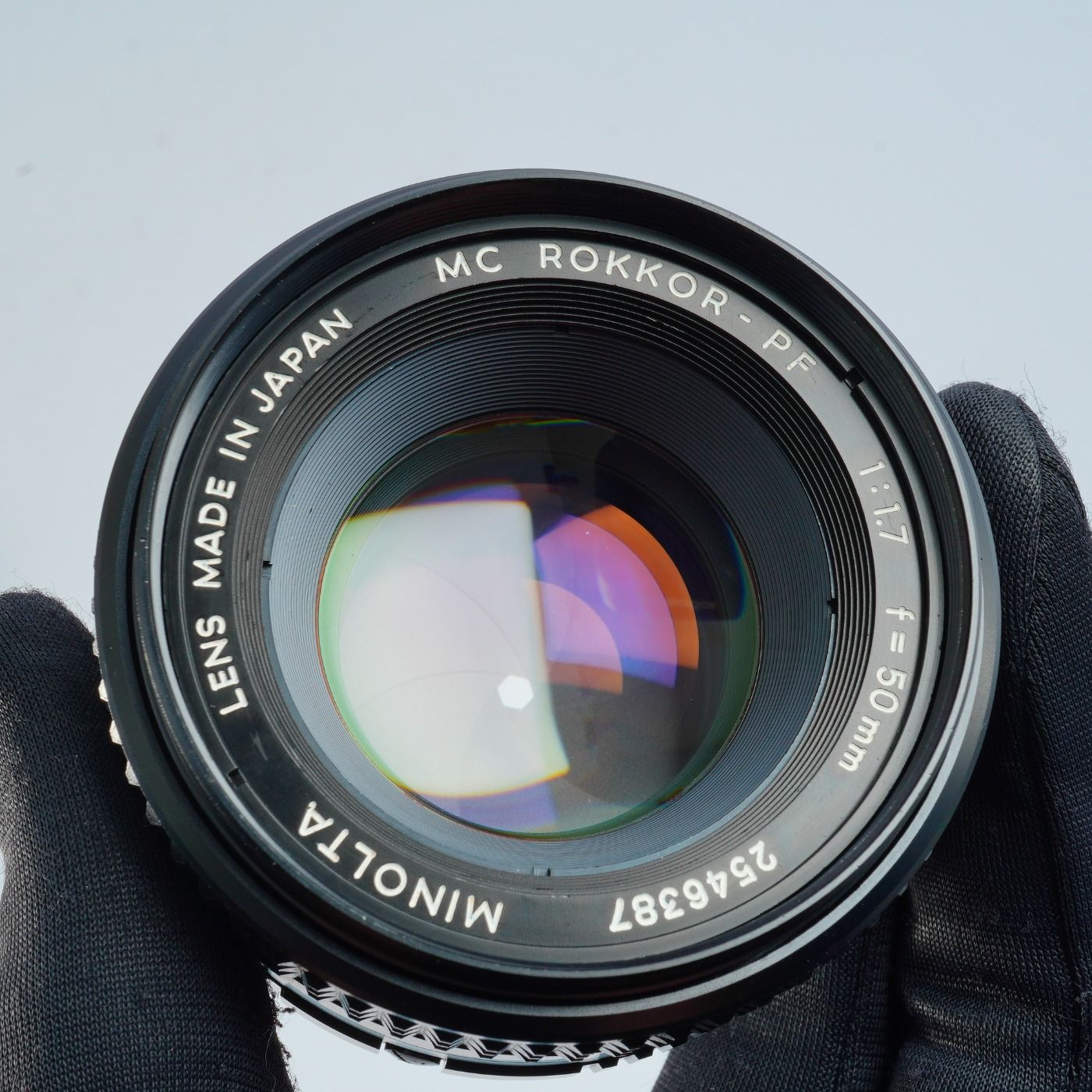 MINOLTA ミノルタ MC Rokkor-PF 50mm F/1.7 単焦点レンズ 【公式通販】