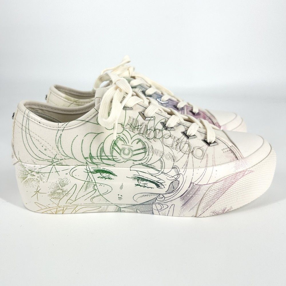 JIMMY CHOO - セーラームーン ジミーチュウ パルマ マキシ スニーカー シューズ マルチカラー セーラームーン JIMMY CHOO パルマ マキシ マルチカラー ジミー