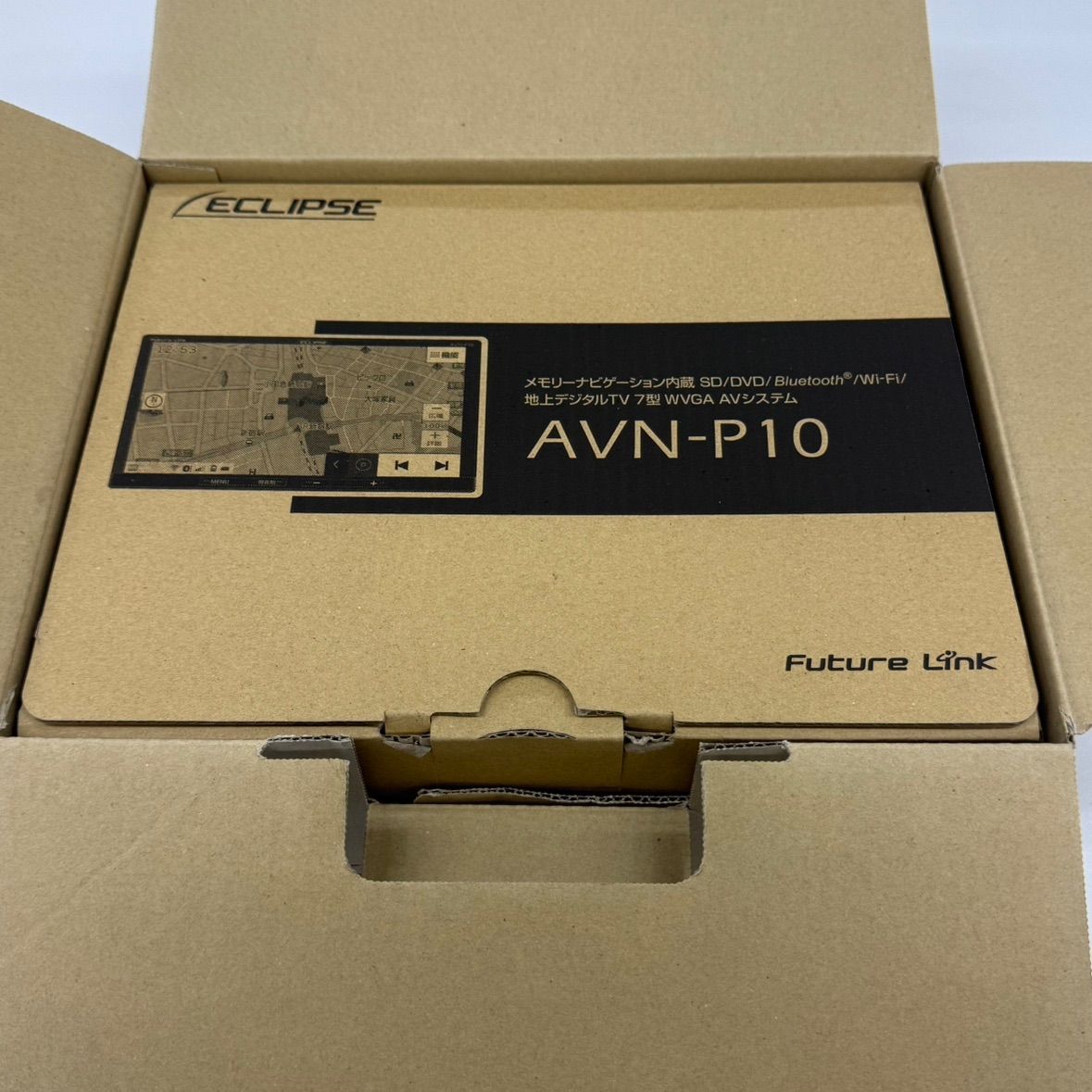 DENSO TEN　デンソーテン　ECLIPSE　イクリプス　メモリーナビゲーション内蔵7型 WVGA AVシステム　AVN-P10