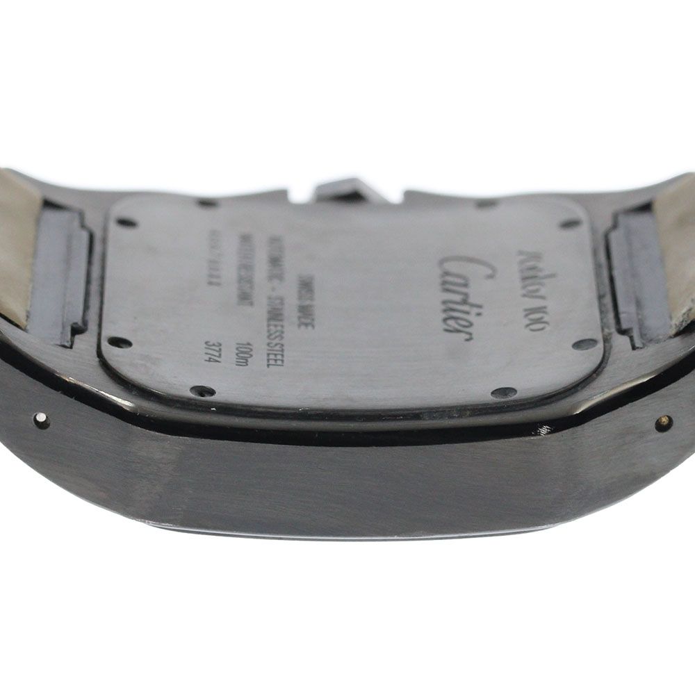 カルティエ CARTIER WSSA0006 サントス100 カーボンウォッチ 自動巻き  