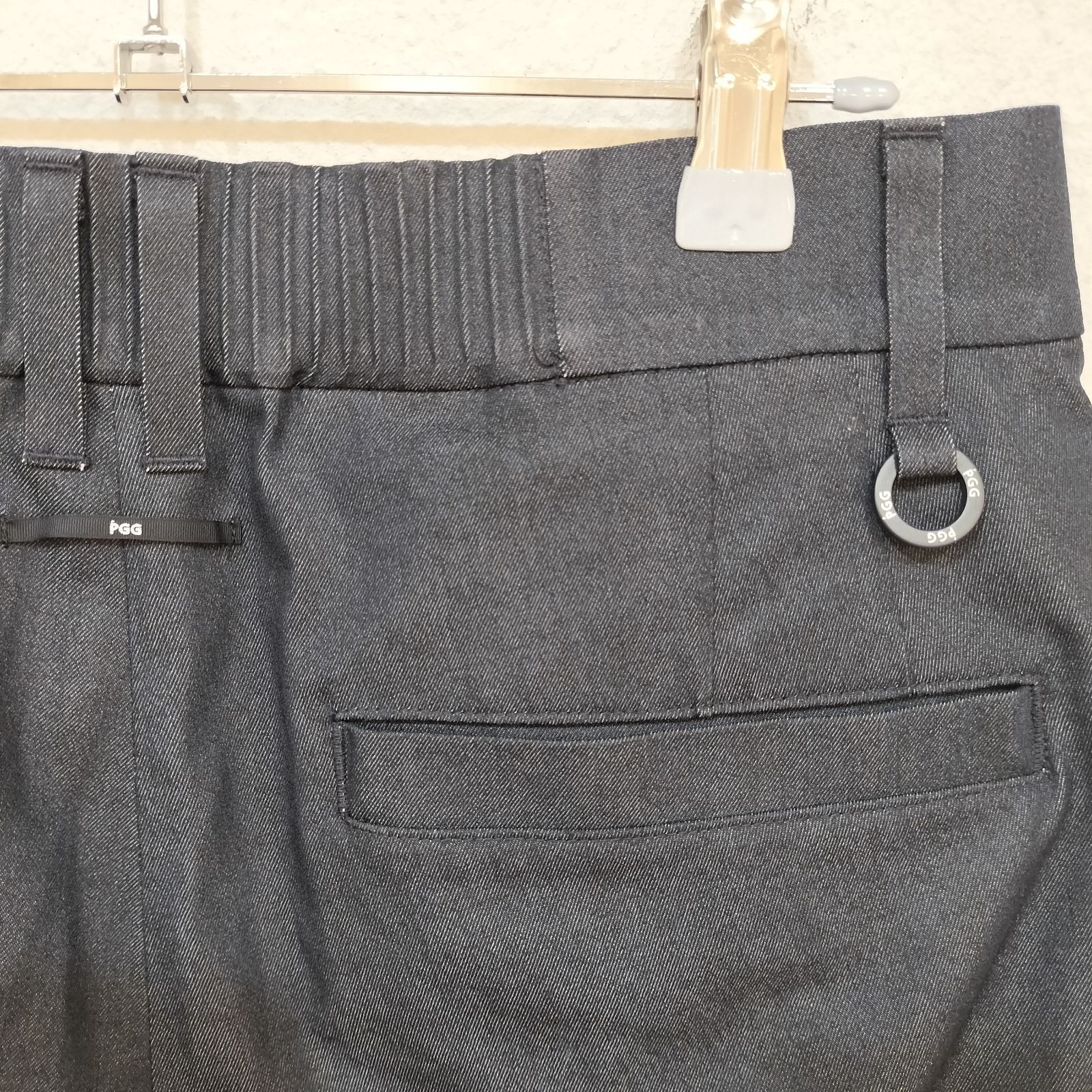 パーリーゲイツPGGリサイクルポリデニムLee別注デニムカラーパンツ ☆コラボ商品☆ リー ×パーリーゲイツ Lee × PEARLY GATES Lee