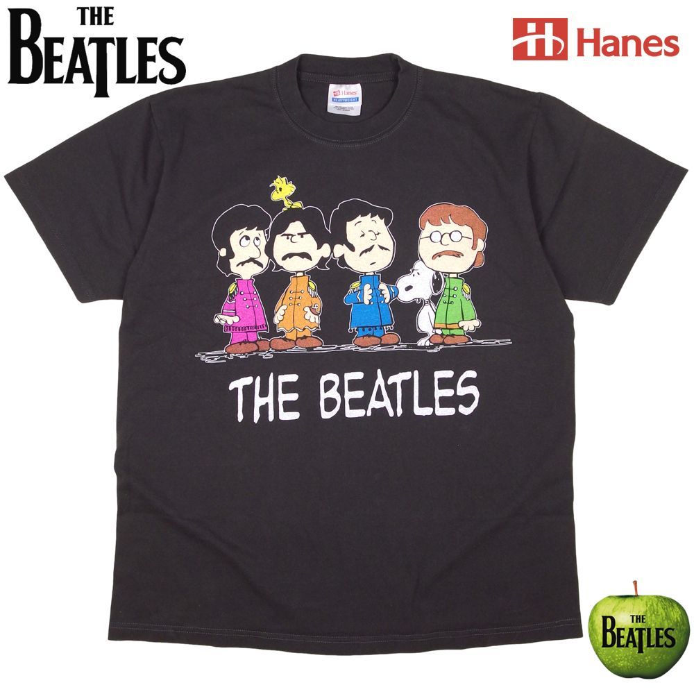 290 THE BEATLES ザ ビートルズ Tシャツ チャコール 美品 バンド