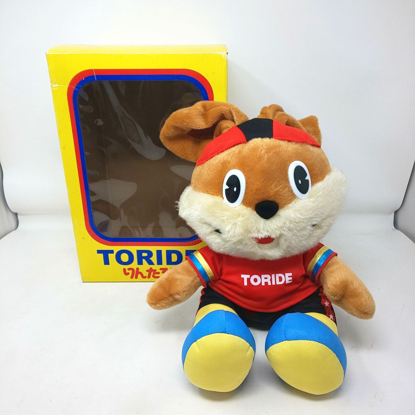 1098E-07 取手競輪 りんたろう ぬいぐるみ TORIDE 旧キャラクター