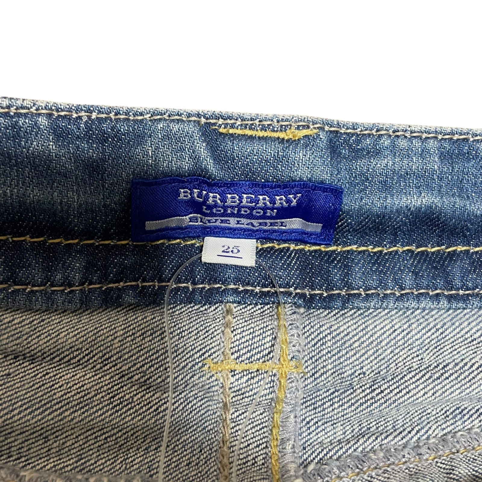 バーバリー ブルーレーベル デニムパンツ 24 バーバリーロンドンブルー