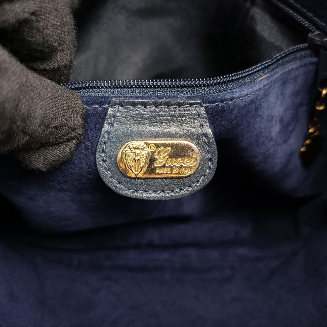 グッチGucciホーボー ネイビー