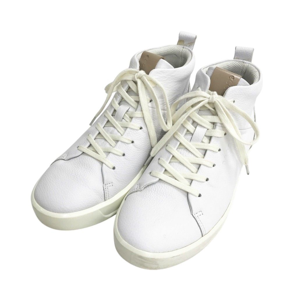 ecco エコー 101113-01007 SOFT スパイクレス ゴルフシューズ ハイカット ホワイト系 EU 39 240101547547 ゴルフウェア レディース ストスト