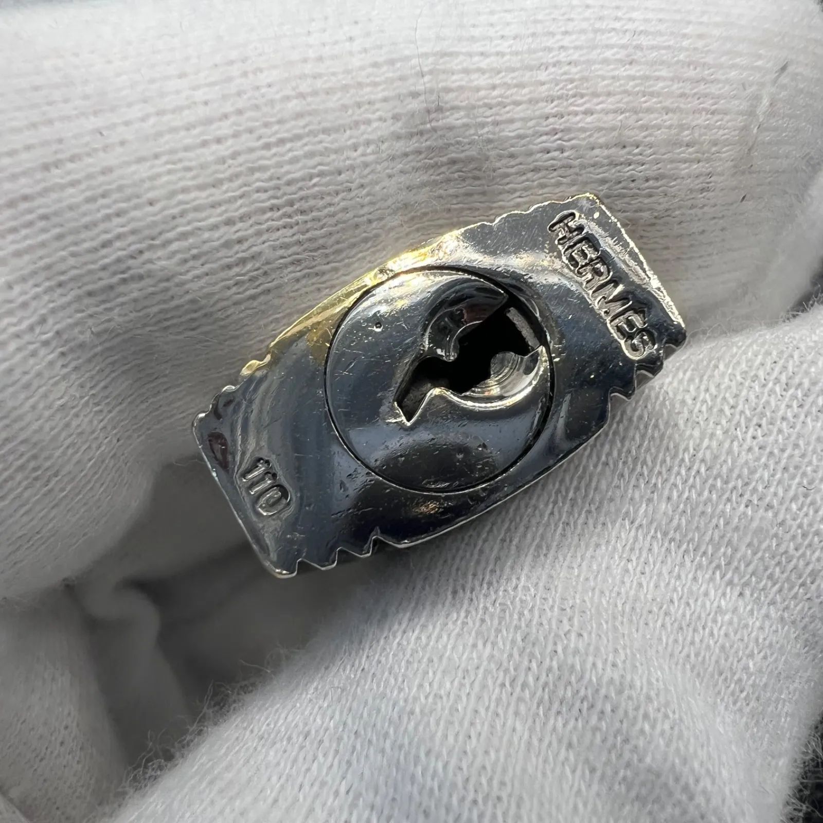 エルメスゴールドカデナ南京錠鍵110 鍵1本付