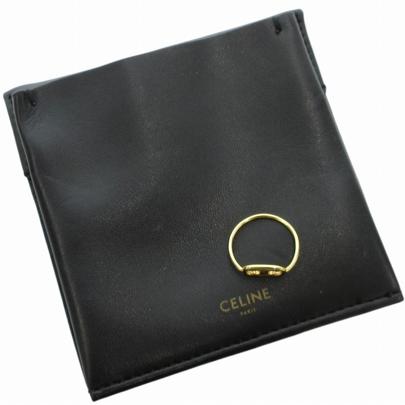 超美品！！！セリーヌ 温く CELINE 手帳カバー リングロゴ オールド 