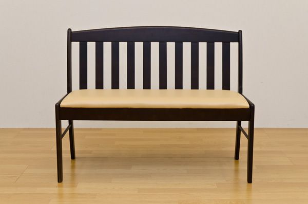 ダイニングベンチ 背もたれ付き