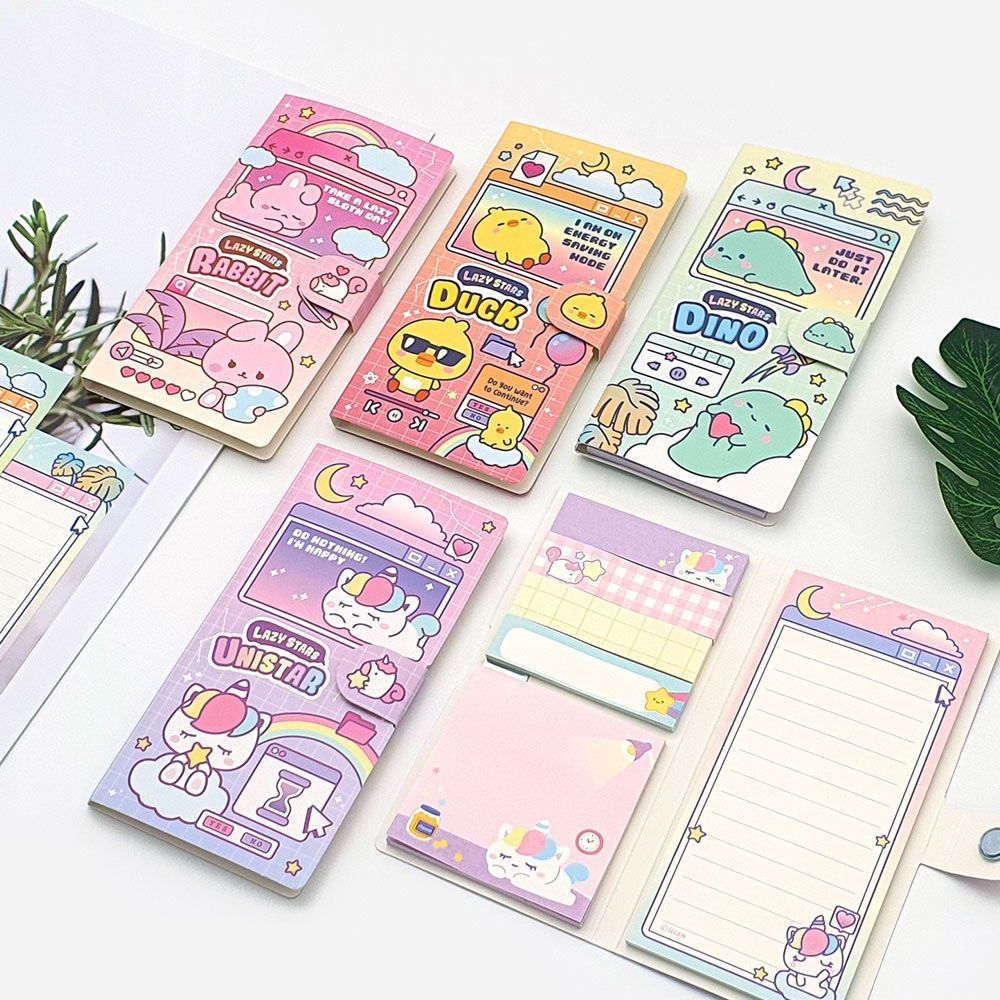 レトロ メモ帳、便箋、付箋、文房具 まとめ売り 大量 ブック付箋メモ ハイハイ ふせん 付箋 メモ メモ帳 韓国文具 1冊