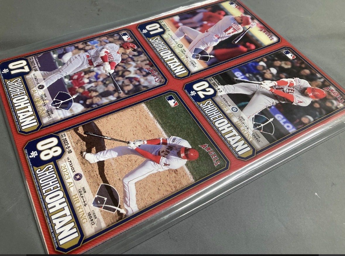 Shohei Ohtani 2023年ホームラン王スタンプセット Shohei Ohtani 2023年ホームラン王スタンプセット