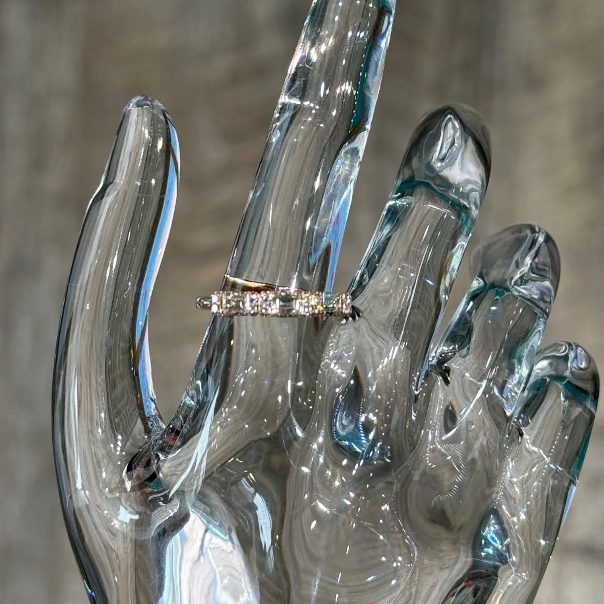 GSTV K18(PG) 天然ダイヤ0.55ct リング - メルカリ 