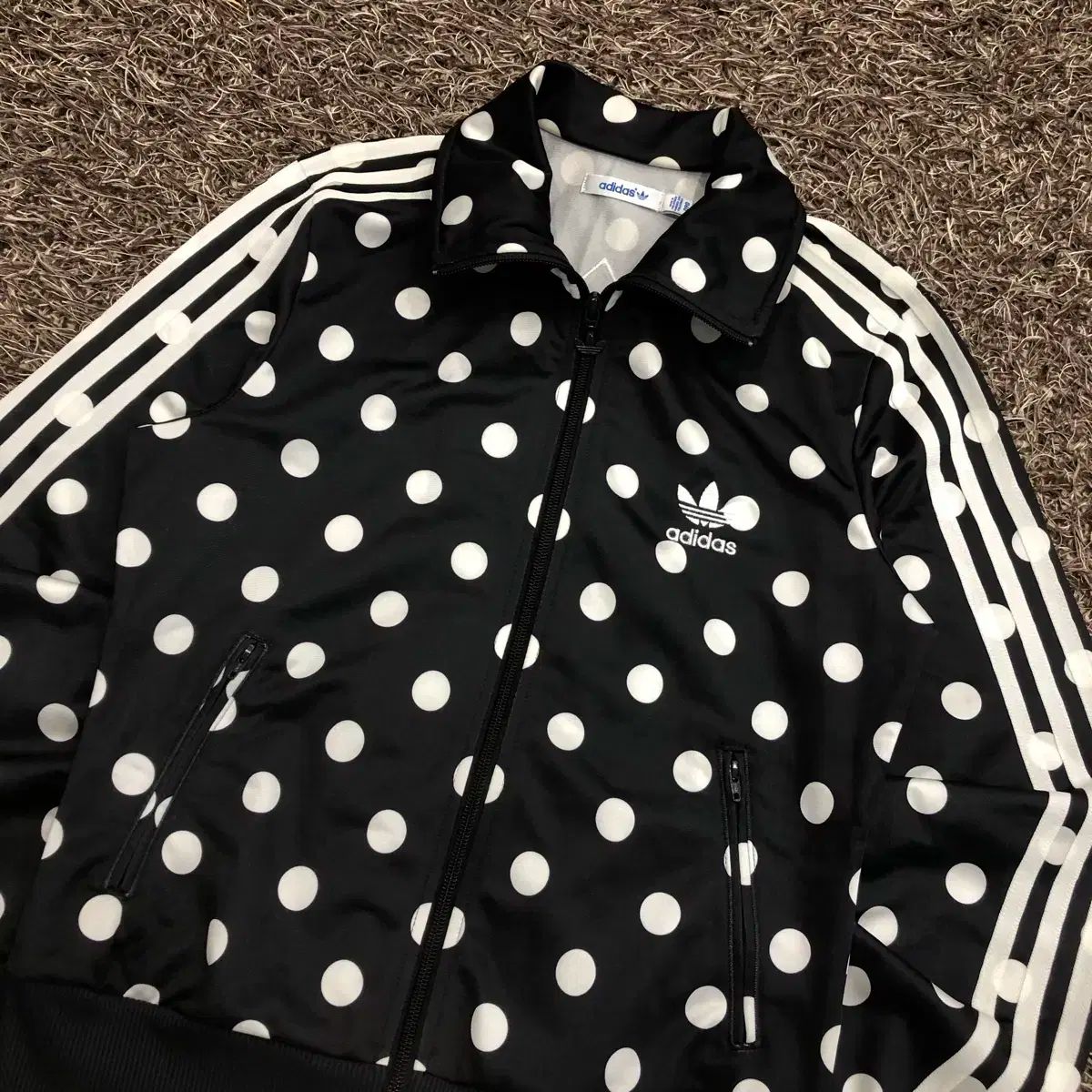 90 adidas アディダス ファイヤーバード 水玉模様 ジャージ トラックトップス ジャージ