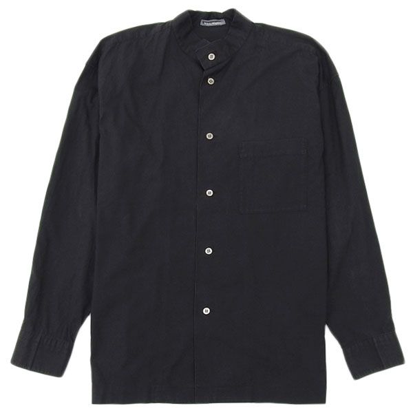 イッセイミヤケ ISSEYMIYAKE 筆タグ コットン100% 長袖 バンドカラー