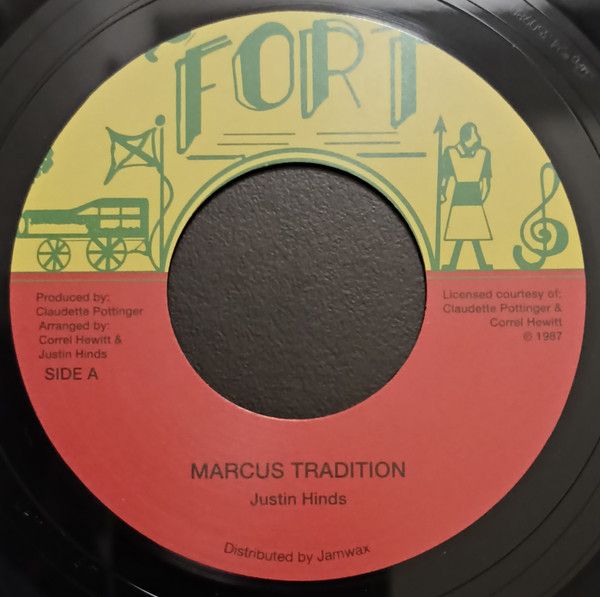 仏7” Justin Hinds Marcus Tradition JAMWAX35 Fort /00080