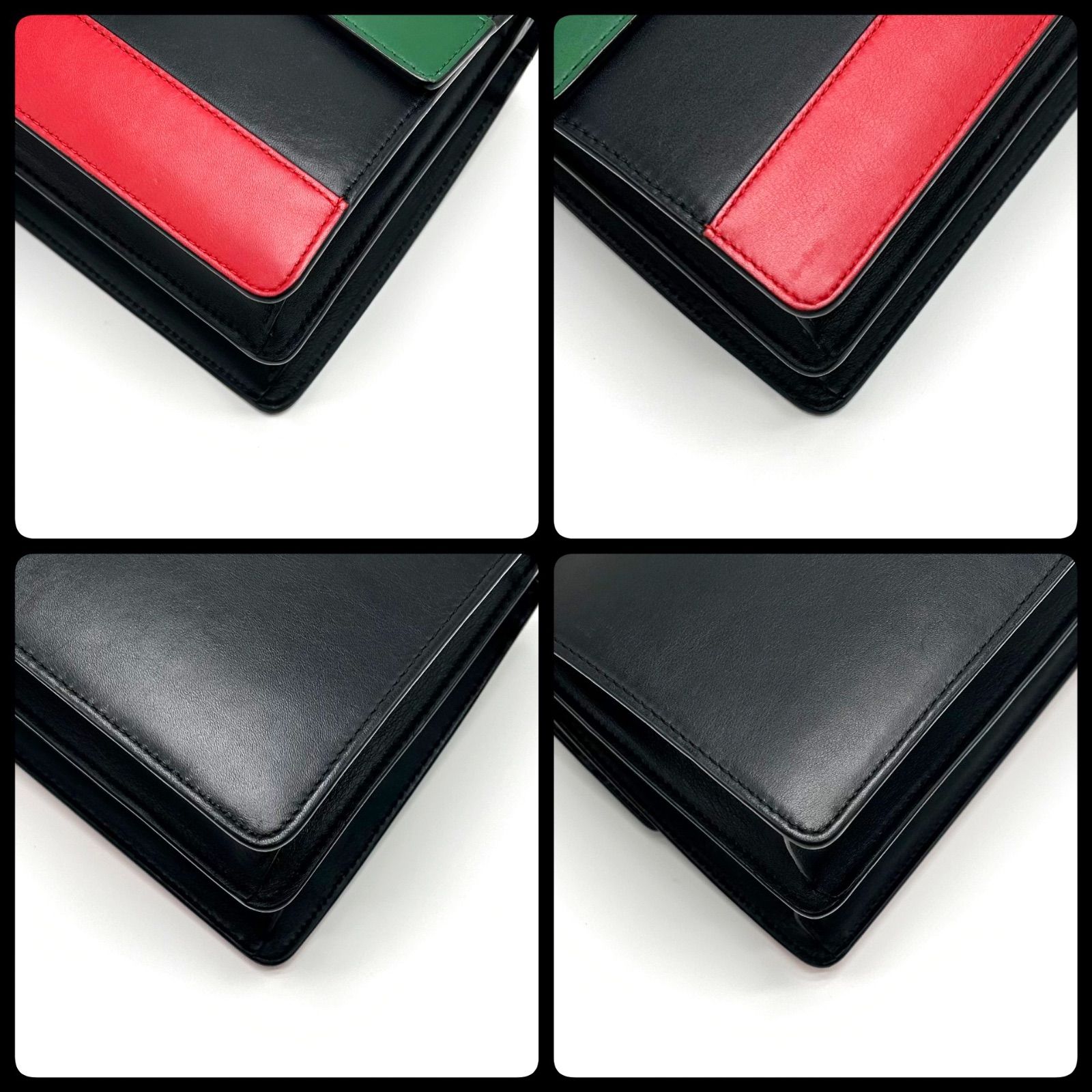 極美品 GUCCI グッチ ディオニュソス バンブー ハンドバッグ 
