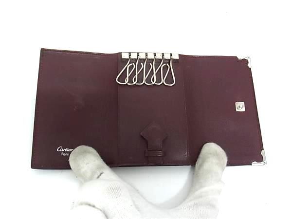 □美品□ Cartier カルティエ マストライン レザー 6連 キーケース 鍵