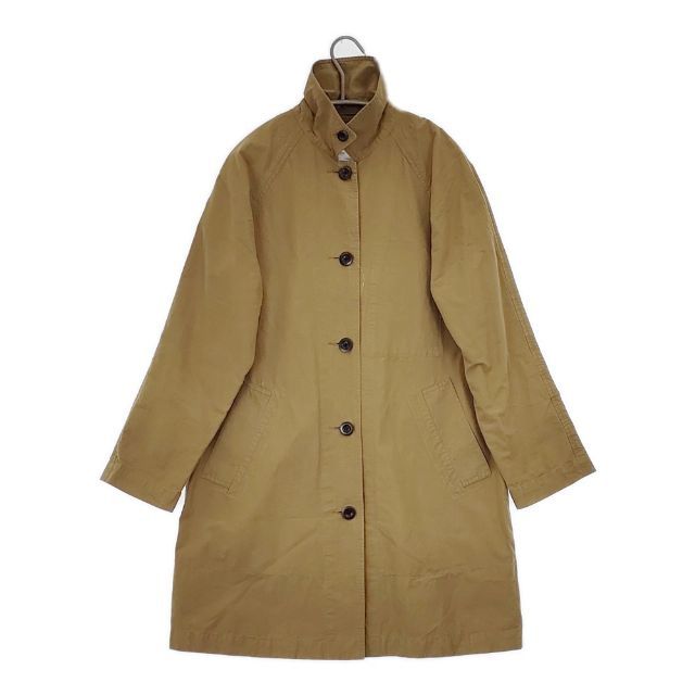 MHL ロングコート MHL. 595-7210503 WASHED COTTON POPLIN ステンカラーコート