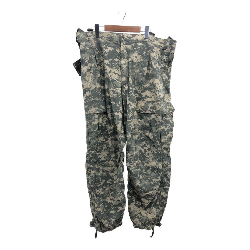 デッドストック 米軍実物 U.S.ARMY ECWCS GEN3 LEVEL5 ソフトシェル パンツ ミリタリー ACUカモ (メンズ XL-L)  中古 古着 P7364