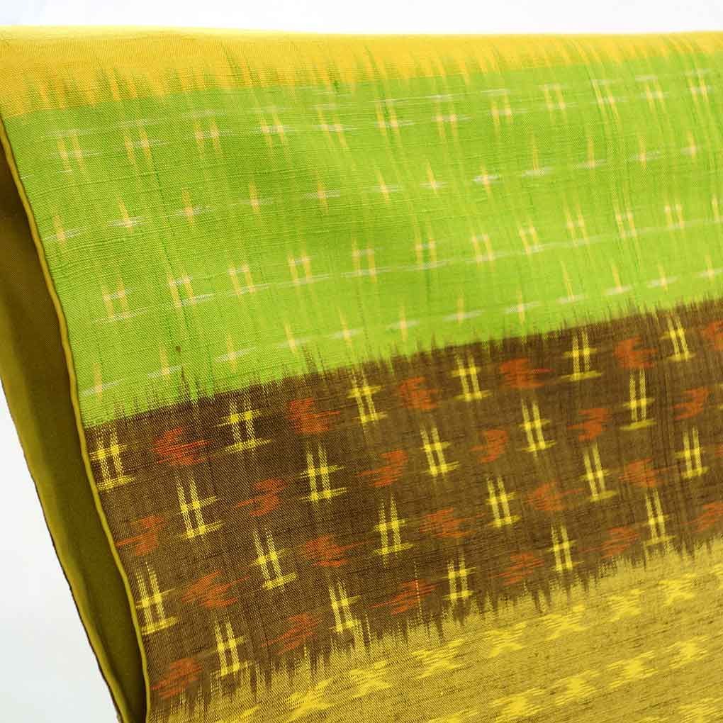 紬　身丈161cm　裄65cm　更紗柄