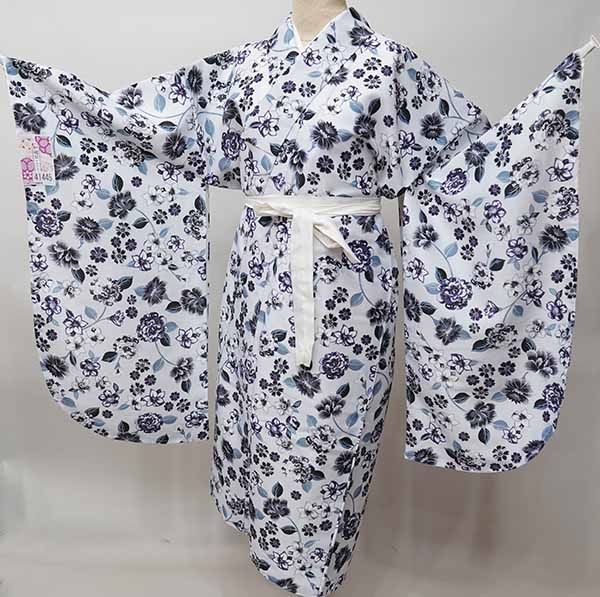 二尺袖着物 単品 仕立て上がり 小紋柄 和遊日 着物丈は着付けし易い 