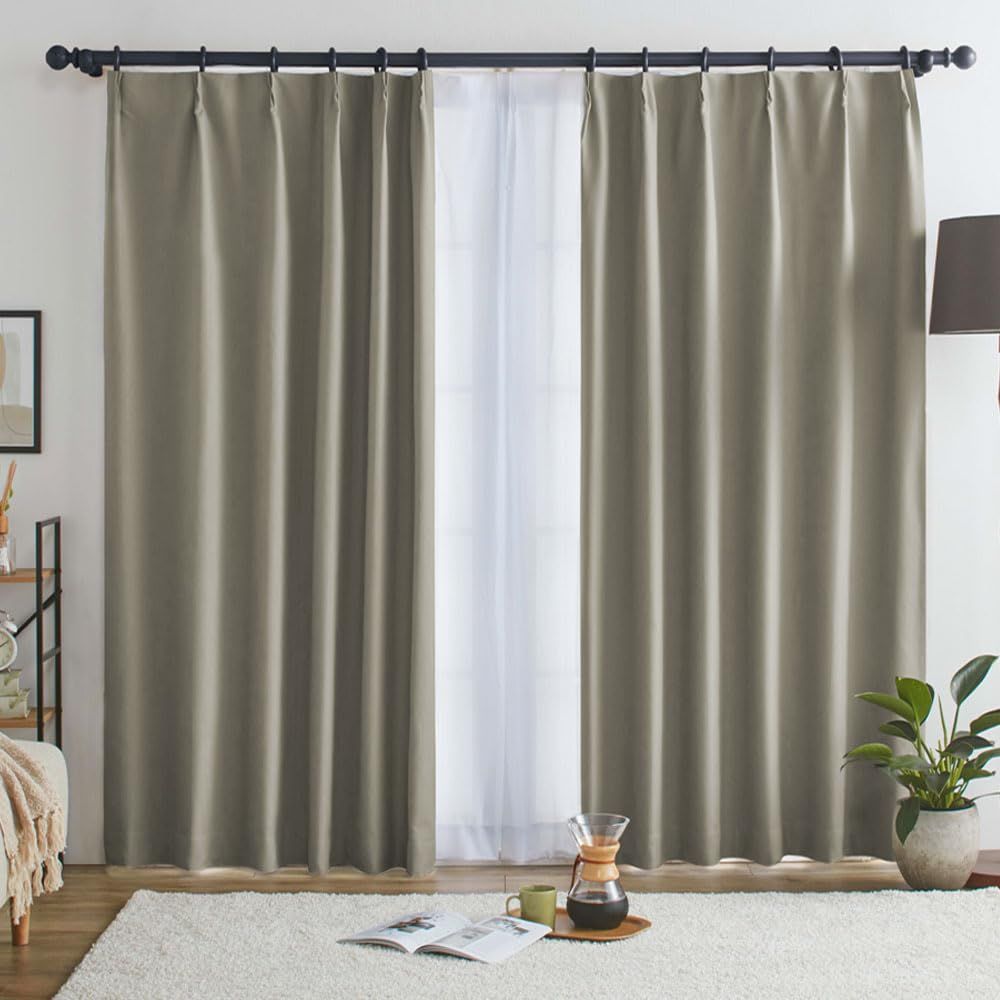 美品】KEYUKA ケユカカーテン & シームレス防炎カーテン レース