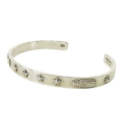 ワコマリア WACKO MARIA STAR＆MARIA BANGLE スター-マリア バングル 925 シルバー ケース付き アクセサリー