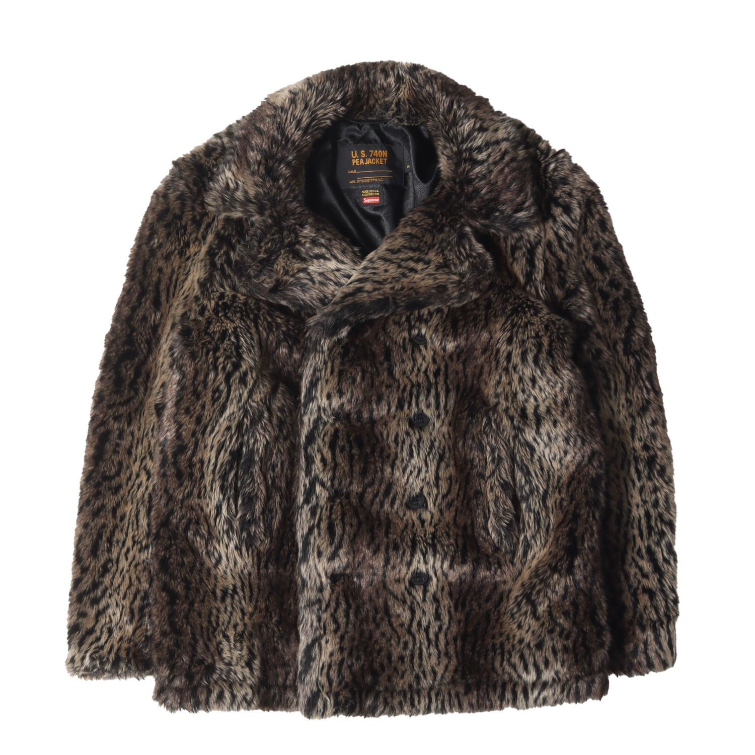 美品✨ジルサンダー×ユニクロ コラボ メルトンウール ピーコート 黒 XL