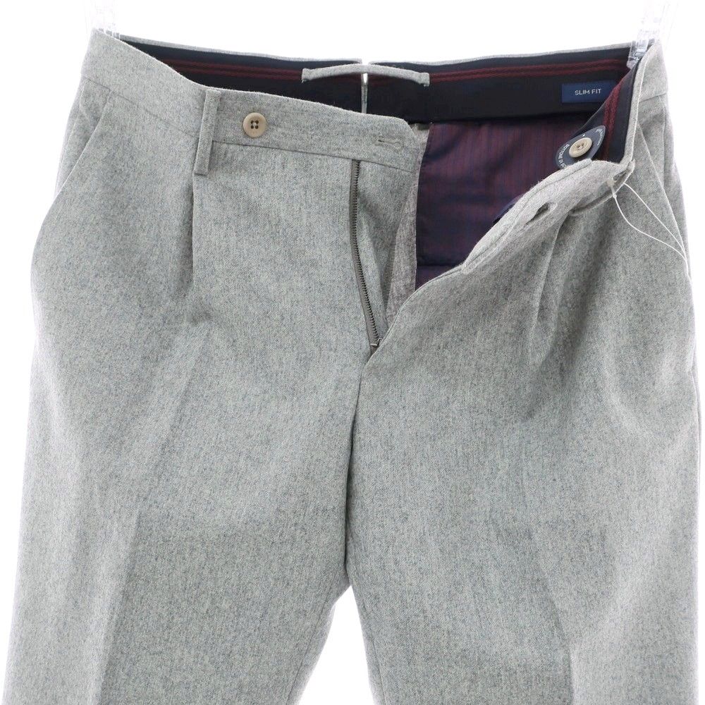 INCOTEX 春夏向け ウールパンツ pattern30 slimfit 48 INCOTEX 春夏