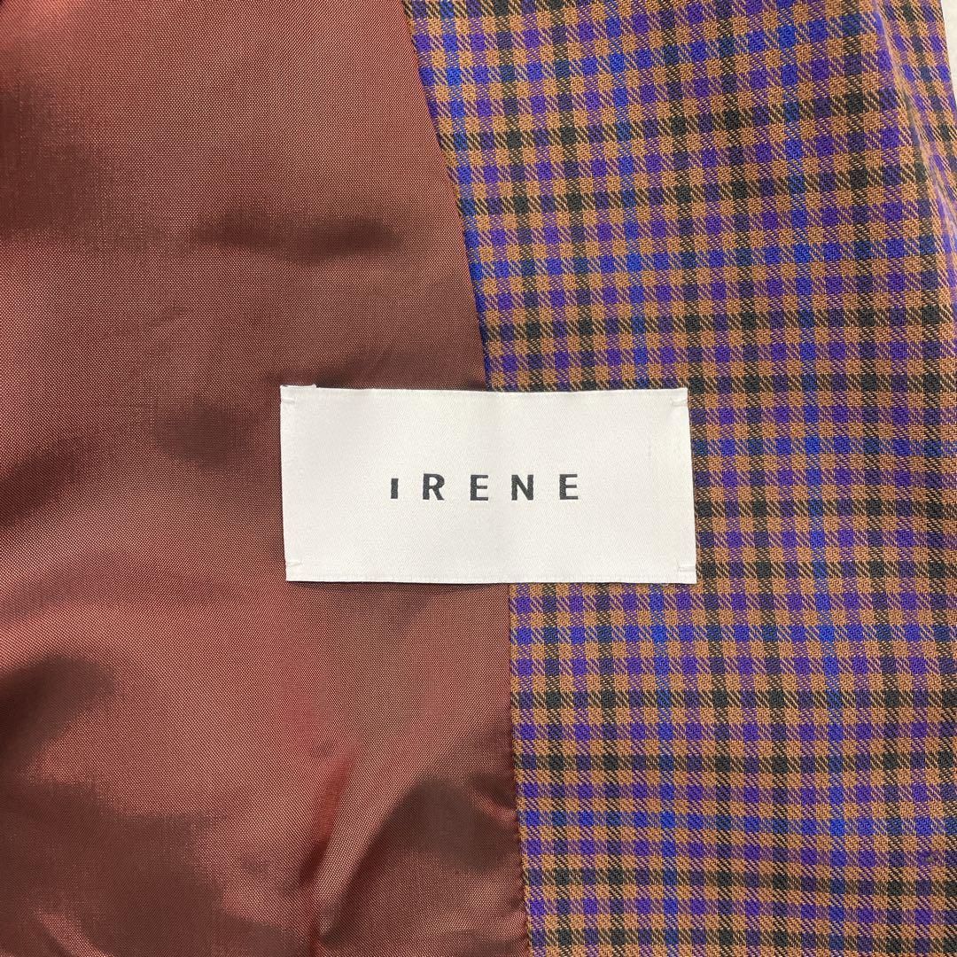レディース IRENE チェックジャケット 36