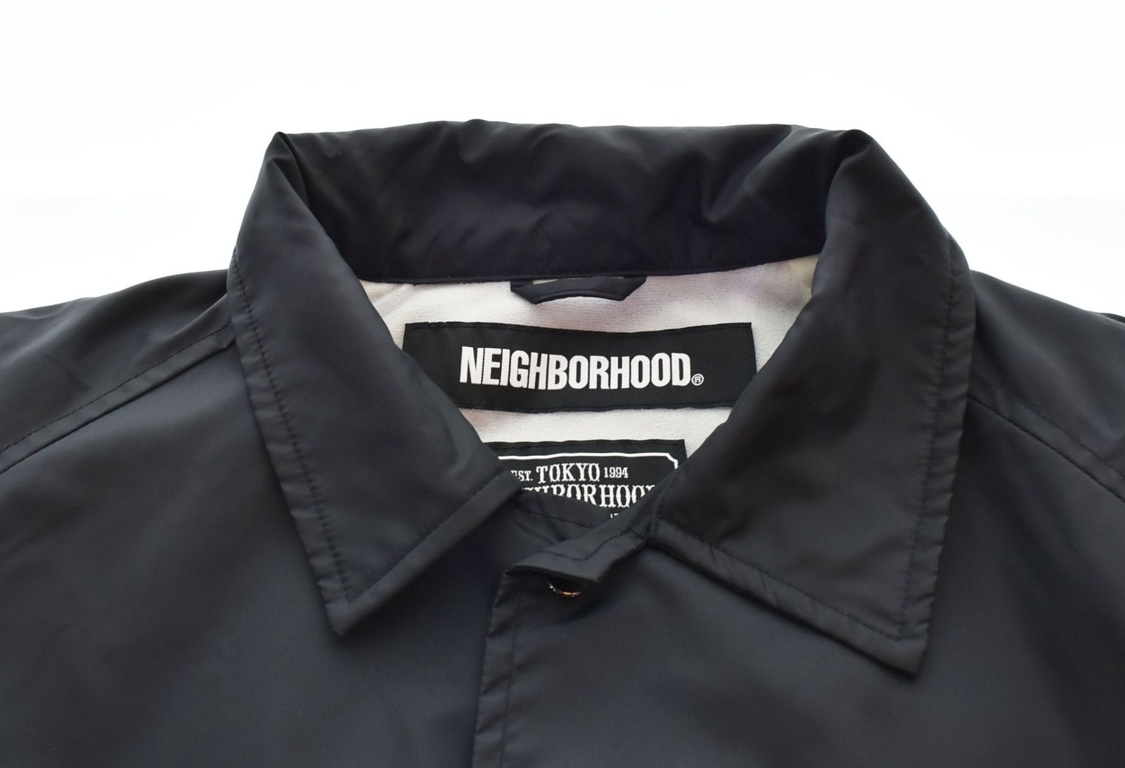 ネイバーフッド NEIGHBORHOOD 19AW BROOKS コーチジャケット N-JKT 黒 