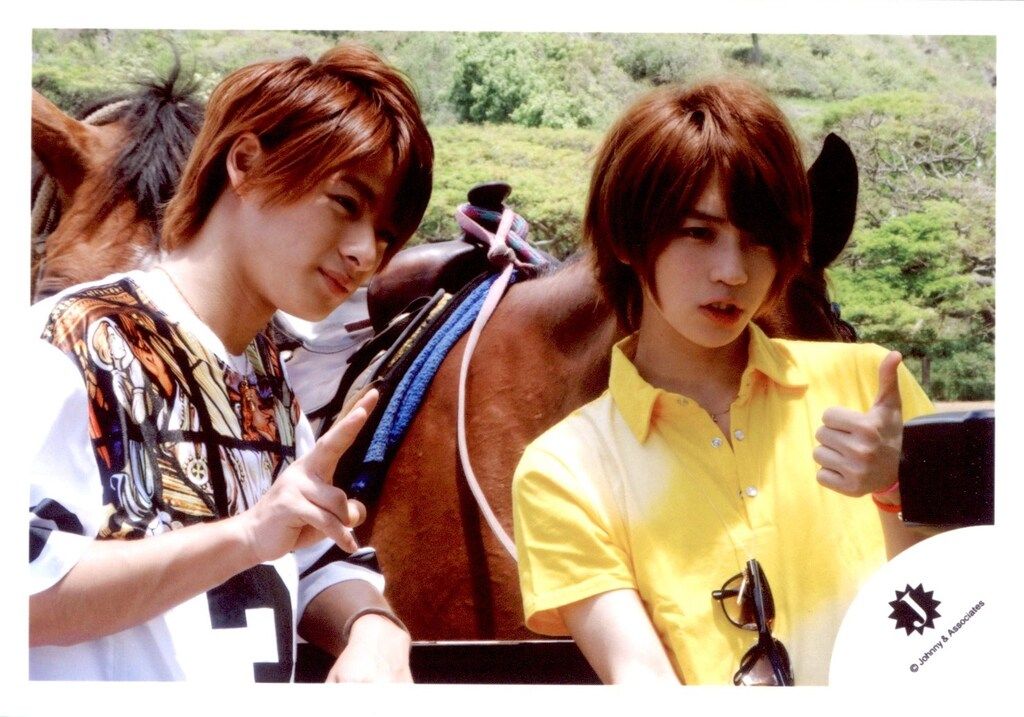 King＆Prince 15年 ハワイ 平野紫耀/岩橋玄樹 公式写真 *1枚