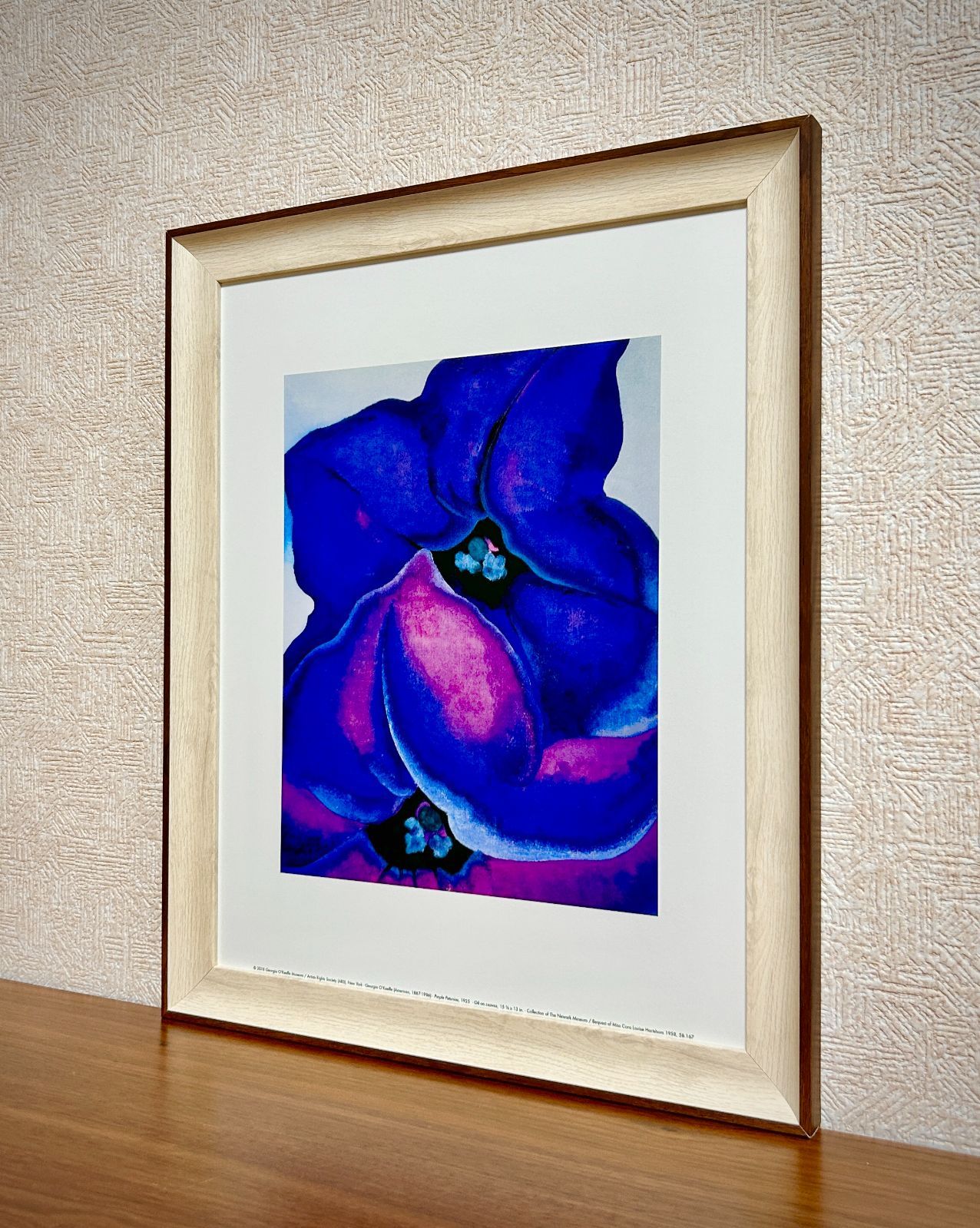 額装済/Jack in the Pulpit/ジョージアオキーフ/ポスターアート 新品☆額縁付アートポスター☆ジョージア・オキーフ☆O'Keeffe