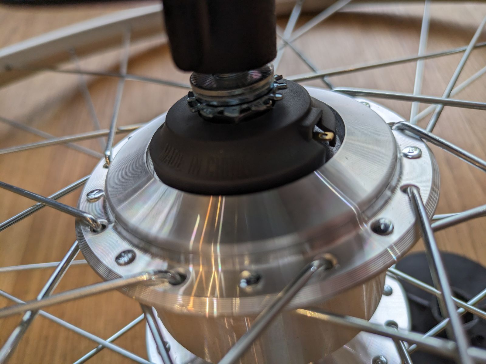 前輪 27インチ オートライト ハブダイナモ ライトセット オート