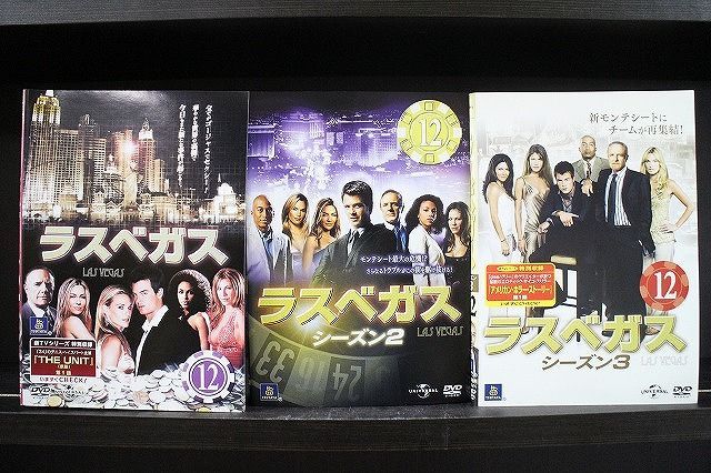 DVD ラスベガス シーズン1〜3 全36巻 ※ケース無し発送 レンタル